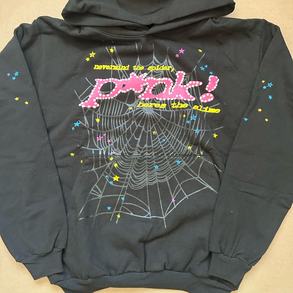Black Graphic Hoodie